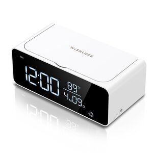 Jewelry Cleaner Machine - Tabletop LED Display Alarm Clock 500ml Cleaning Tank